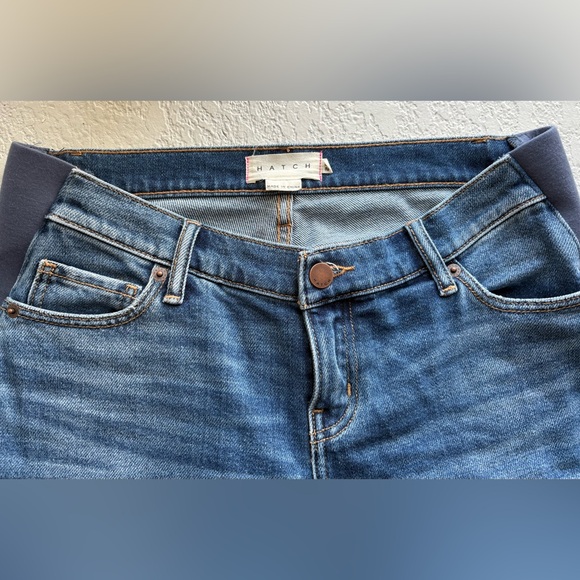 Hatch The Crop Maternity Jeans - Like New, Removed Tags, Worn Once - Picture 5 of 5